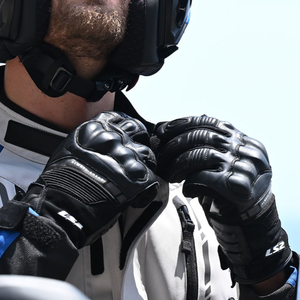 Guante LS2 Octane Hombre Negro